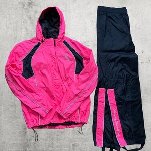 HARLEY DAVIDSON women’s weather resistant riding jacket and pants set neon XL